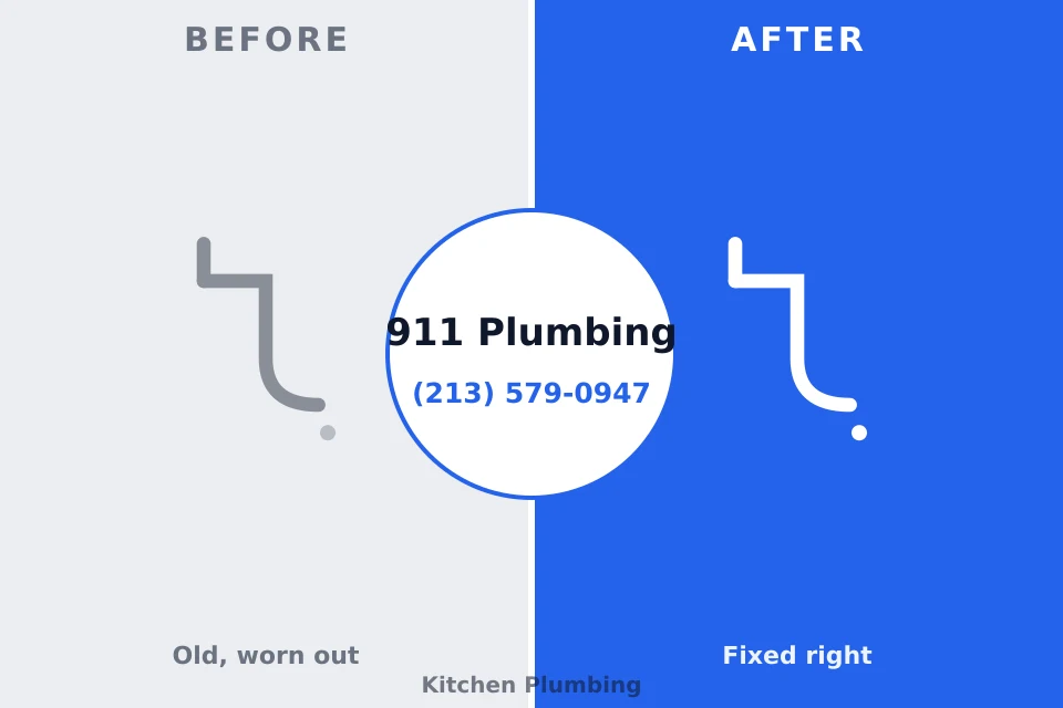 Before and after: plumbing repair Wilberforce, OH